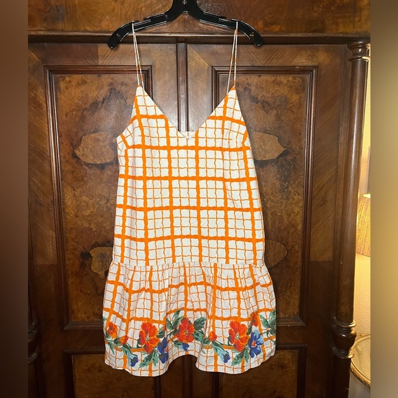 GUC Rhode- Nelly Mini Dress in pattern Ravello. Size 10 - Picture 3 of 11